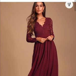 Long sleeve dress